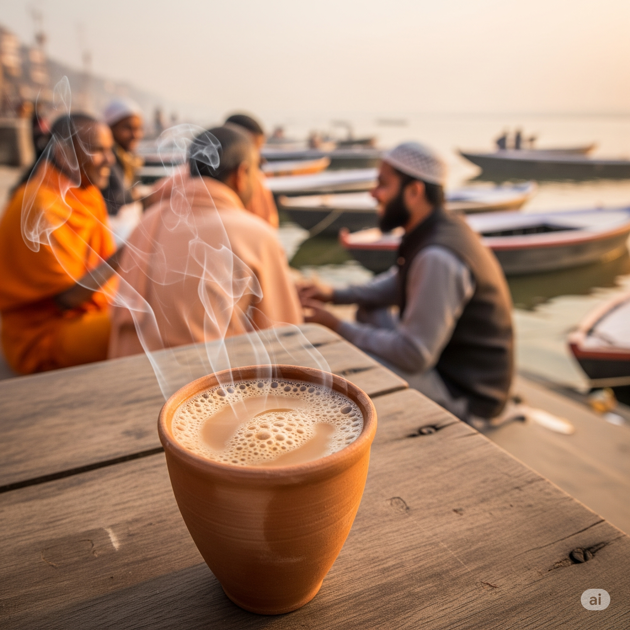 Banarasi Chai in a clay cup